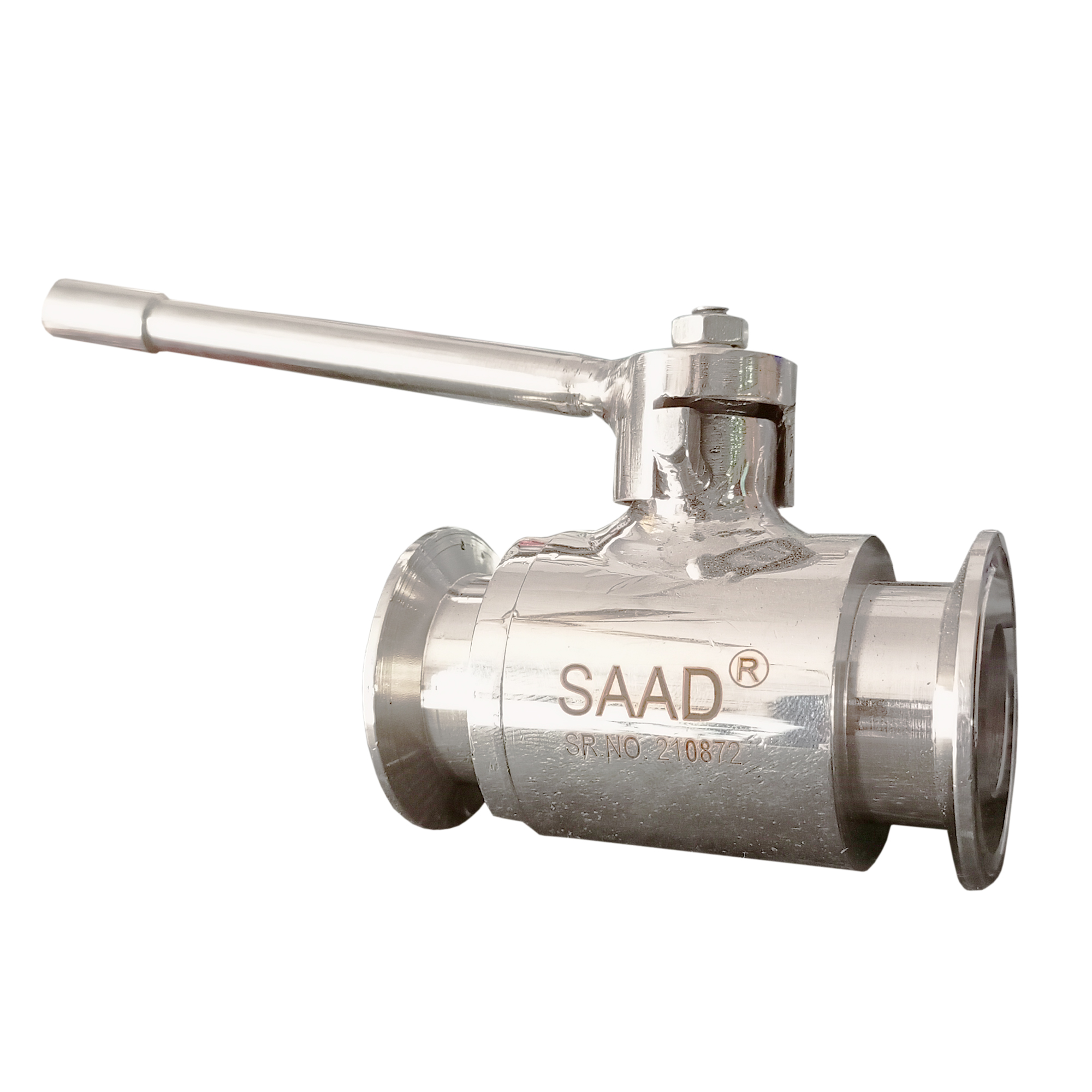 Single Piece Pharma Ball Valve TC End